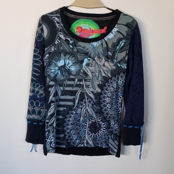 Desigual Tops - Desigual Large long sleeve top